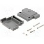 Корпус для разъемов d-sub фиксация винтами ENCITECH 1520-0101-03 (DFCK25-P-K)