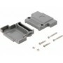 Корпус для разъемов d-sub фиксация винтами ENCITECH 1520-0101-03 (DFCK25-P-K)