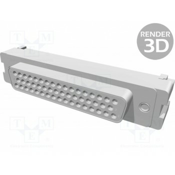 D-sub pin 50 TE Connectivity 1658606-1