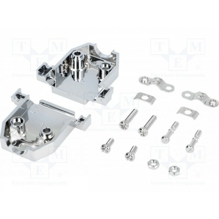 Корпус для разъемов d-sub d-sub 15pin, d-sub hd 26pin ENCITECH 2360-0105-02 (CCOV15SCMP)