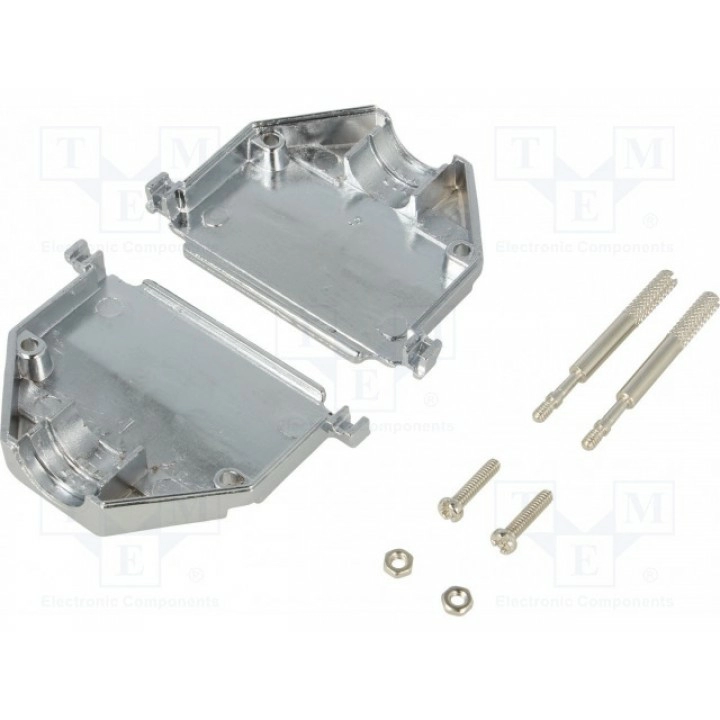 Корпус для разъемов d-sub d-sub 37pin, d-sub hd 62pin ENCITECH 2360-0106-14 (CCOV37MEL)