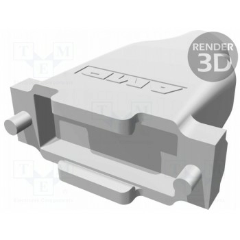 Корпус для разъемов d-sub d-sub 15pin,d-sub hd 26pin TE Connectivity 5745172-3