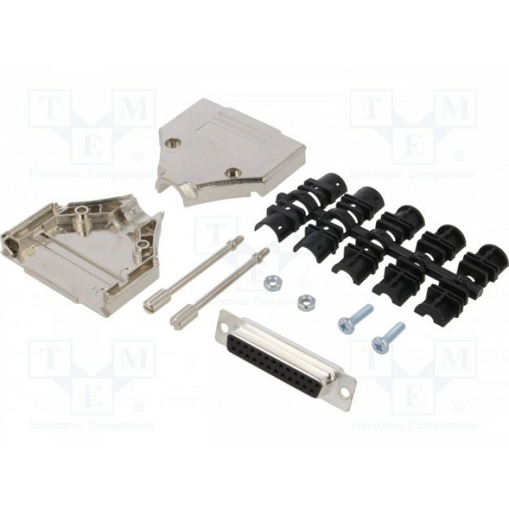 D-sub pin 25 ENCITECH 6355-0030-13 (DTPK-M-25-DBS-K)