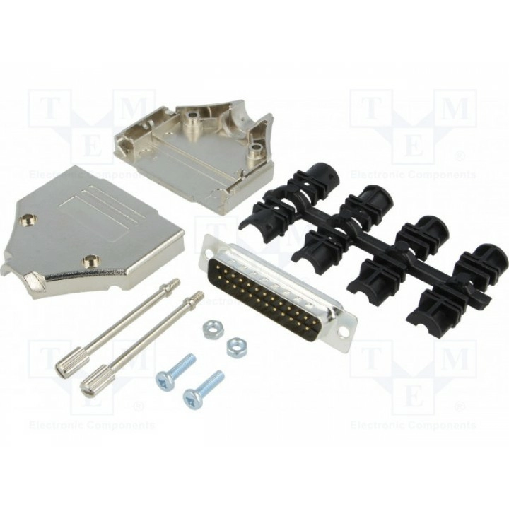 D-sub pin 25 ENCITECH 6355-0031-03 (DTPK-M-25-DMP-K)