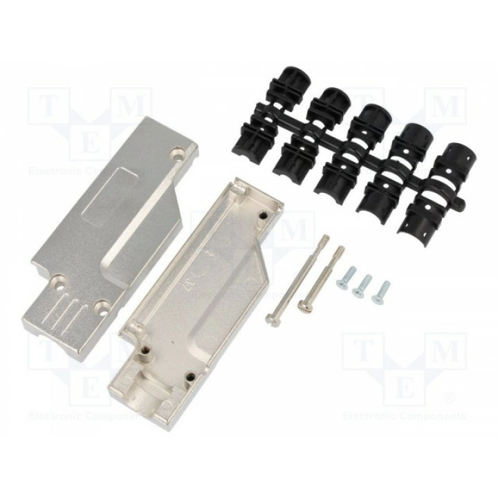Корпус для разъемов d-sub d-sub 37pin, d-sub hd 62pin ENCITECH DCMR37-FK-K (DCMR37-FK-K)