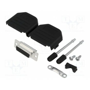 D-sub hd pin 26 ENCITECH DPPK15-BK-HDS-K