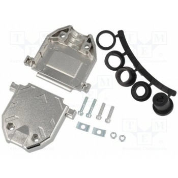 Корпус для разъемов d-sub d-sub 25pin,d-sub hd 44pin ENCITECH DTNT25-K