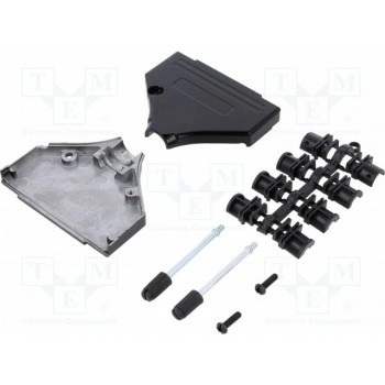 Корпус для разъемов d-sub d-sub 37pin,d-sub hd 62pin MH CONNECTORS DTZK37BKRAPCBK-K