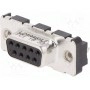 D-sub pin 9 AMPHENOL LD09S24A4GX00LF (LD09S24A4GX00LF)