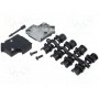 Корпус для разъемов d-sub d-sub 9pin, d-sub hd 15pin MH CONNECTORS MHD45ZK9-BK-K (MHD45ZK9-BK-K)