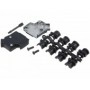 Корпус для разъемов d-sub d-sub 9pin, d-sub hd 15pin MH CONNECTORS MHD45ZK9-BK-K (MHD45ZK9-BK-K)