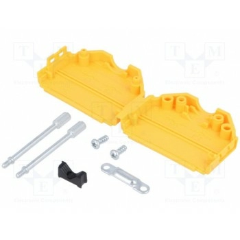 Корпус для разъемов d-sub d-sub 25pin,d-sub hd 44pin MH CONNECTORS MHDPPK25-Y-K
