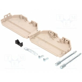 Корпус для разъемов d-sub d-sub 37pin,d-sub hd 62pin MH CONNECTORS MHDPPK37-LG-K
