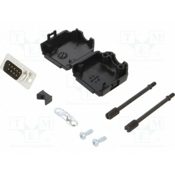 D-sub pin 9 MH CONNECTORS MHDPPK9-DB9P-K