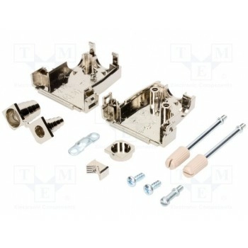 Корпус для разъемов d-sub d-sub 15pin,d-sub hd 26pin MH CONNECTORS MHDSSK-M-15-L-K