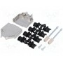 Корпус для разъемов d-sub d-sub 15pin, d-sub hd 26pin MH CONNECTORS MHDTZK15-RA-PC-K (MHDTZK15-RA-PC-K)