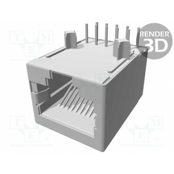 Гнездо rj50 TE Connectivity 5558067-1