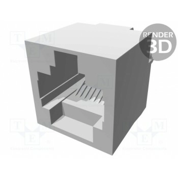 Гнездо rj45 TE Connectivity 5569284-1