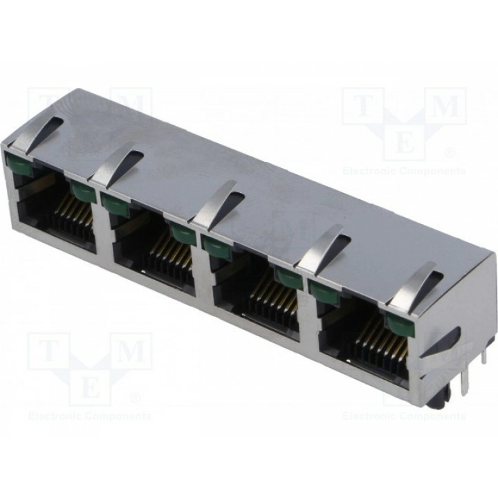 Гнездо rj45 AMPHENOL RJHSE-5385-04 (RJHSE538504)