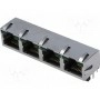 Гнездо rj45 AMPHENOL RJHSE-5385-04 (RJHSE538504)