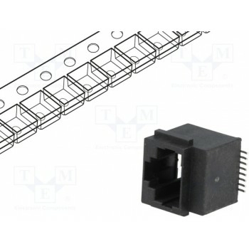 Гнездо rj45 ENCITECH RJJU-88-142-E1V-021