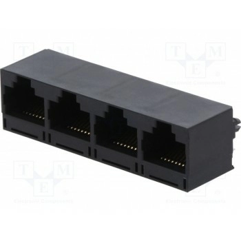 Гнездо rj45 ENCITECH RJJU-88-442-E1V-004