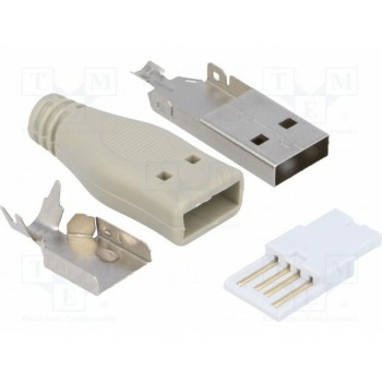 Вилка usb a   
