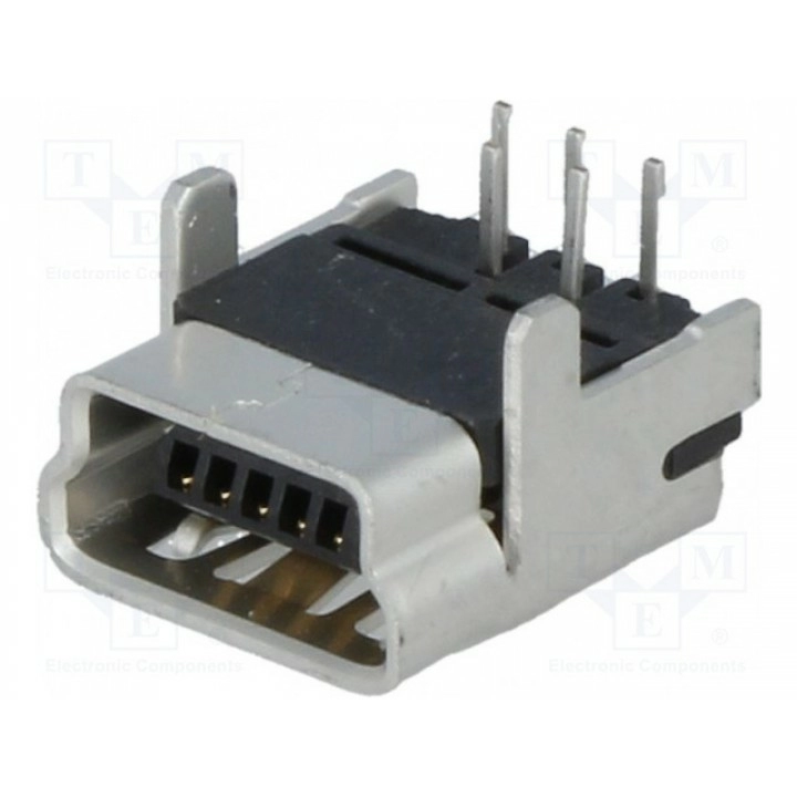 Гнездо usb b mini MOLEX 54819-0519 (MX-54819-0519)