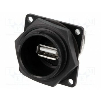 Гнездо адаптер SWITCHCRAFT DCP-USBAB-USBB