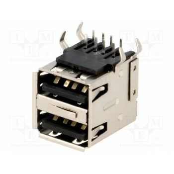 Гнездо usb a CONNFLY DS1096-BN0