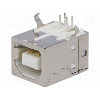 Гнездо usb b CONNFLY DS1099-WN0