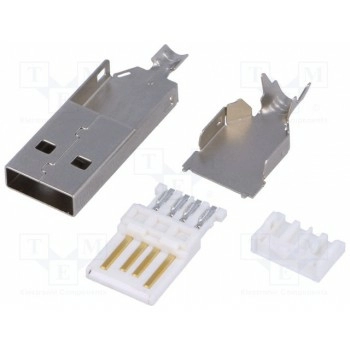 Вилка usb a CONNFLY DS1107-WN0