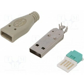 Вилка usb a LOGILINK UP0003