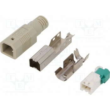 Вилка usb b LOGILINK UP0004