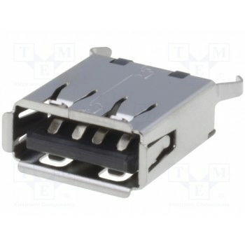 Гнездо usb a ADAM TECH USB-A-S-VT