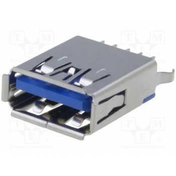 Гнездо usb a ADAM TECH USB-A3-S-VT-CS1-15-HT