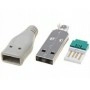 Вилка usb a (USBA-PLUG/IDC)