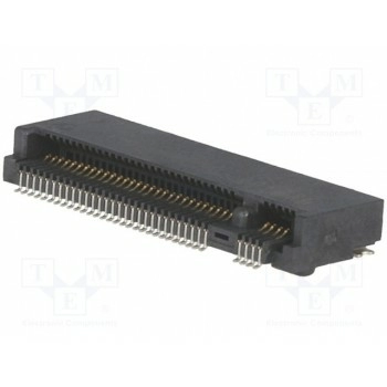 Разъем m.2 (ngff) горизонтальный ATTEND 123A-32MA0.SET
