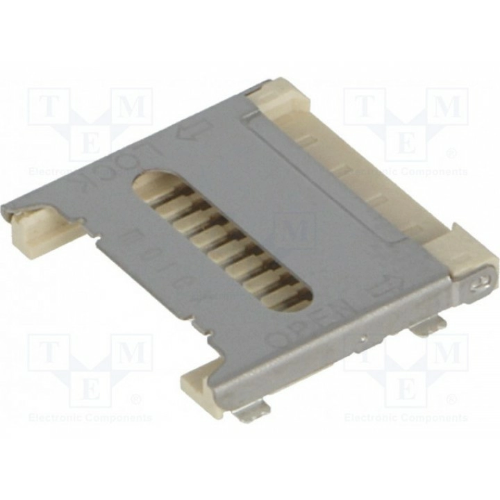 Разъем для карт памяти sd micro MOLEX 500901-0801 (MX-500901-0801)