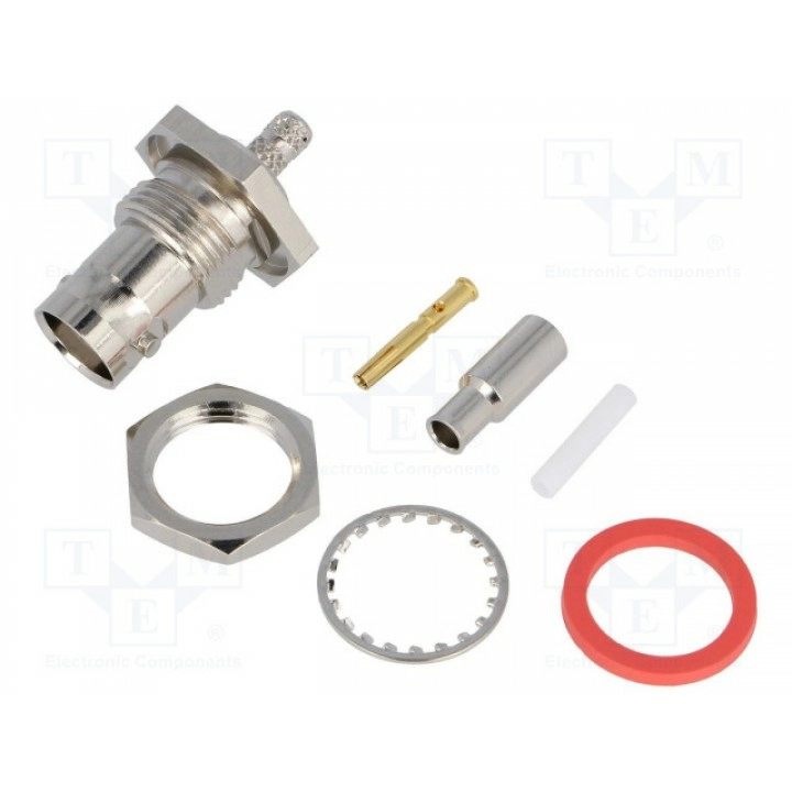 Гнездо bnc AMPHENOL B6421E1-ND3G-5-50 (B6421E1ND3G550)