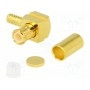 Вилка mcx AMPHENOL MCX1112A1-3GT30G-5-50 (MCX1112A13G550)