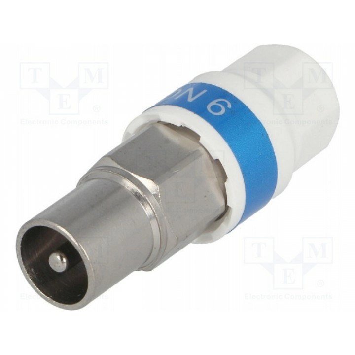 Вилка антенный 9, 5мм (iec 169-2) CABELCON 99909686 (99909686)