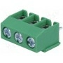 Зажимная рейка для печатных плат угловой DEGSON ELECTRONICS DG126-5.0-03P-14-00A(H) (DG126-5.0-3P14)