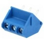 Зажимная рейка для печатных плат угловой 45° DEGSON ELECTRONICS DG330-5.0-03P-12-00A(H) (DG330-5.0-3P12)