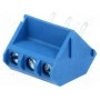 Зажимная рейка для печатных плат угловой 45° DEGSON ELECTRONICS DG330-5.0-03P-12-00A(H) (DG330-5.0-3P12)