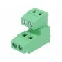 Зажимная рейка для печатных плат угловой 90° DEGSON ELECTRONICS DG380A-3.81-04P-14-00AH (DG380A-3.81-02P)