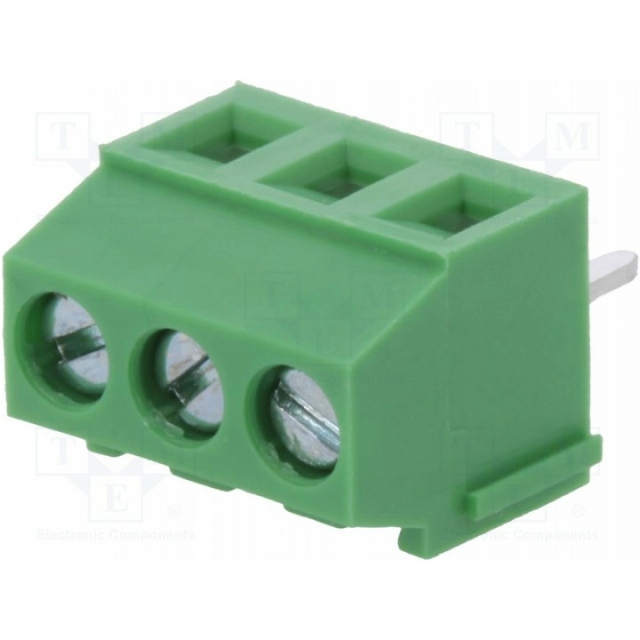Зажимная рейка для печатных плат угловой 90° DEGSON ELECTRONICS DG381-3.5-03P-14-00AH (DG381-3.5-03P-14)