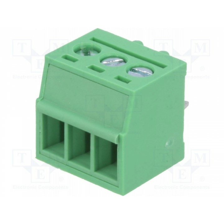 Зажимная рейка для печатных плат прямой DEGSON ELECTRONICS DG383-3.5-03P-14-00AH (DG383-3.5-03P)