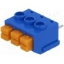 Зажимная рейка для печатных плат угловой 90° DEGSON ELECTRONICS DG390-5.0-03P-12-00A(H) (DG390-5.0-3P12)