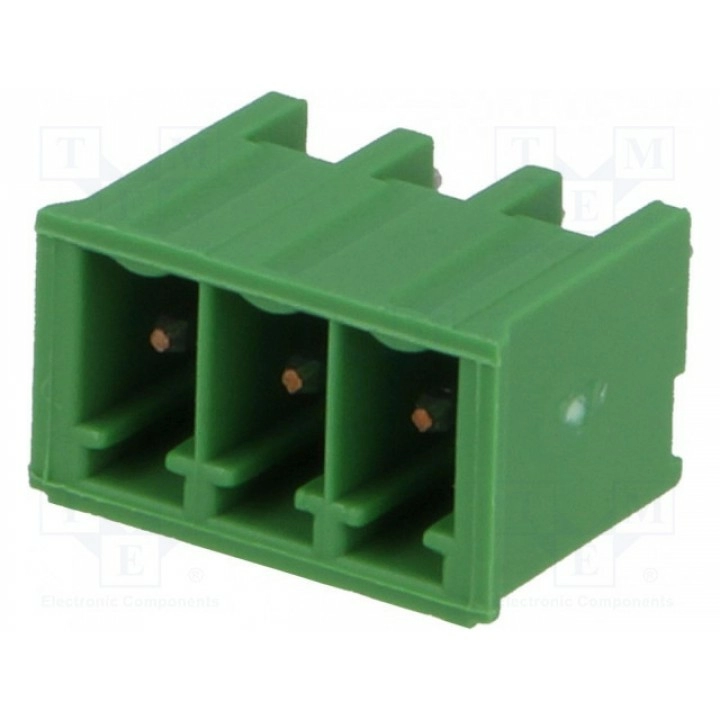 Разъемный клеммник ш.контактов 3, 5мм TE Connectivity 284514-3 (TBG-3.5-PW-3P)
